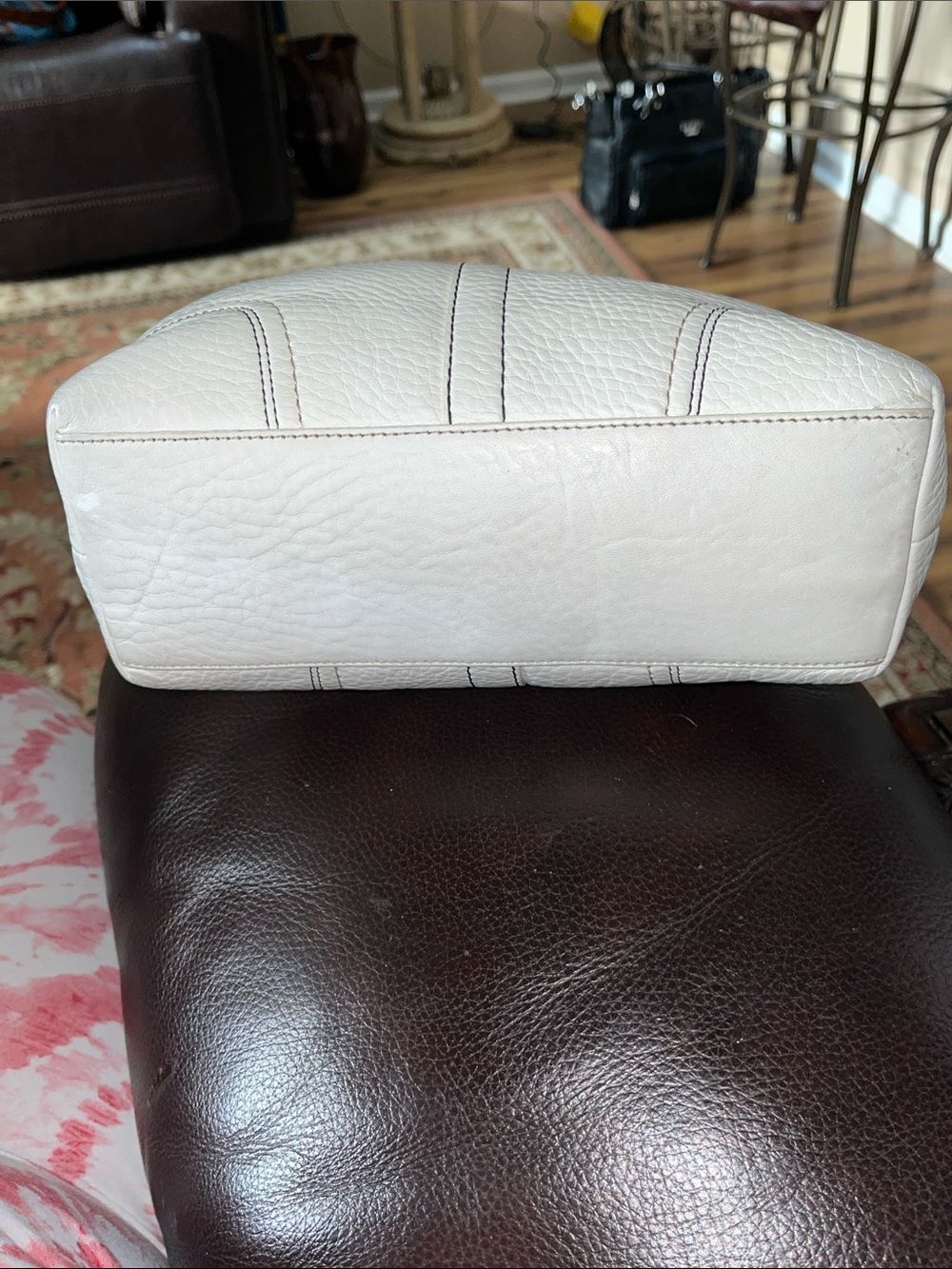 Coach Y2K Hampton pebbled leather handbag. F13089 - Picture 3 of 6